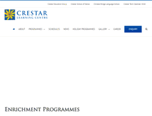 Tablet Screenshot of crestar.com.sg
